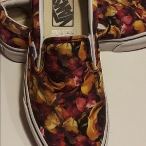 Vans Floral print slip-on sneakers